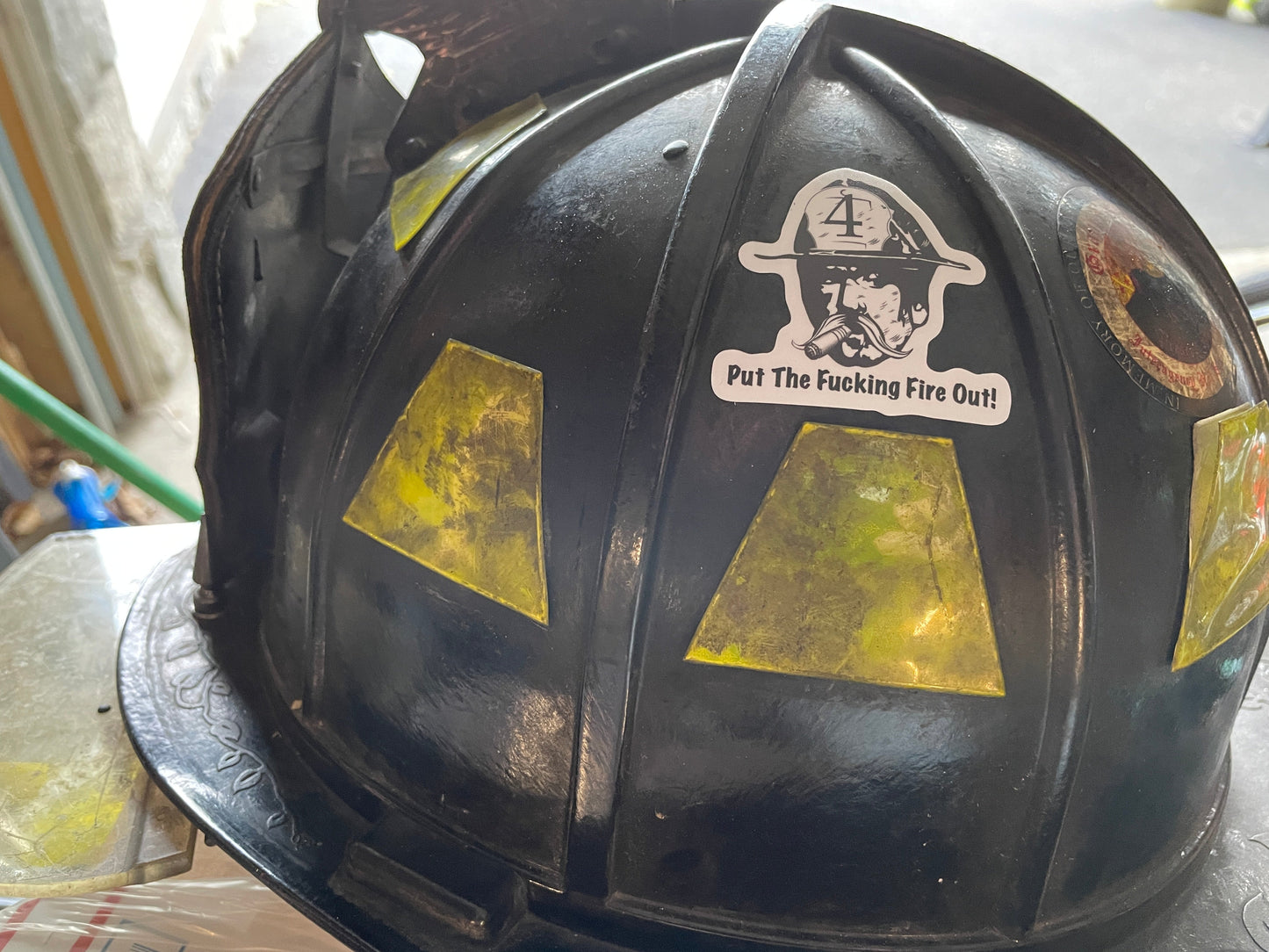 Helmet Sticker 4 Pack