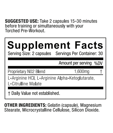 Pump Nitric Oxide Booster