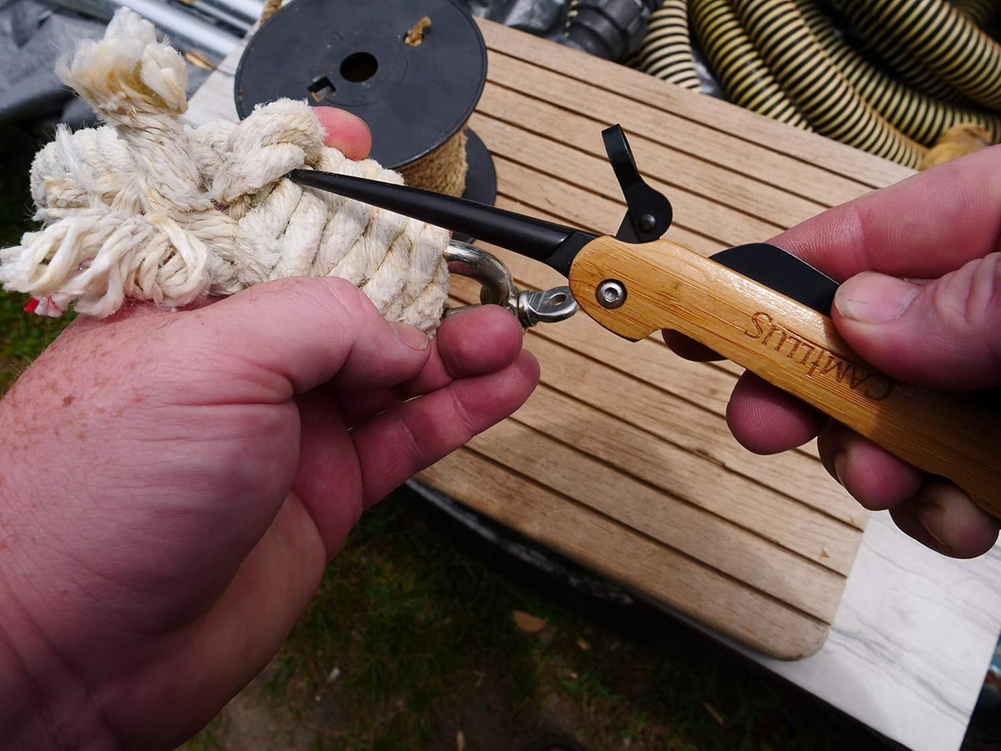 Camillus 7.5" Marlin Spike Folding Pocket Knife