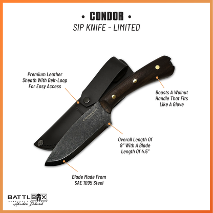 CONDOR SIP KNIFE–LIMITED EDITION