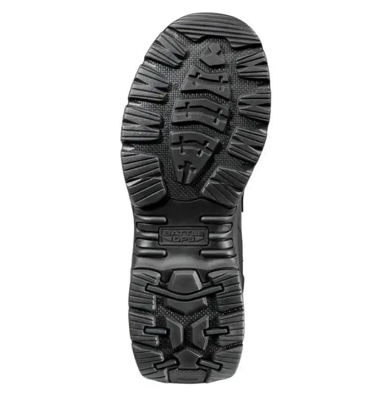 Black Diamond Side Zip Safety Toe Boots for Firefighters