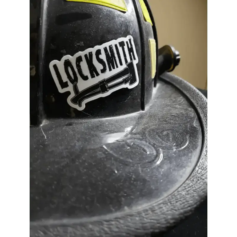 Locksmith - Helmet Decal