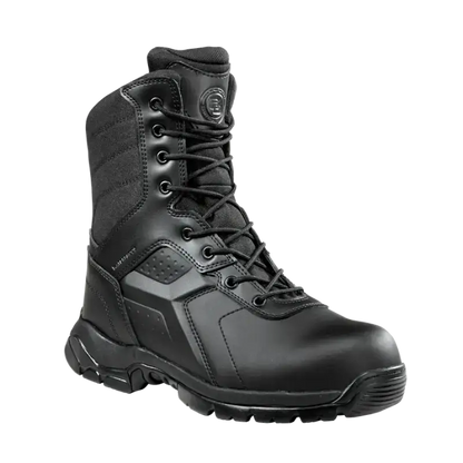Black Diamond Side Zip Safety Toe Boots for Firefighters