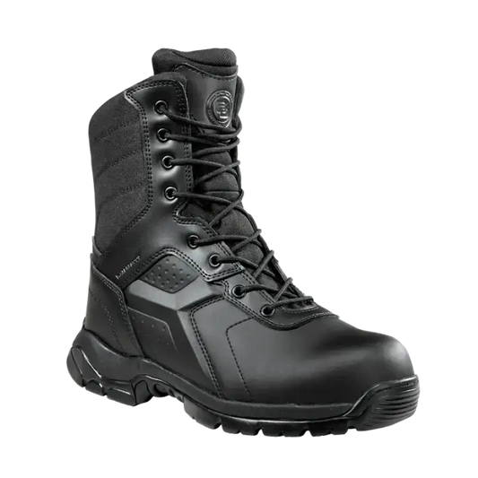 Black Diamond Side Zip Safety Toe Boots for Firefighters