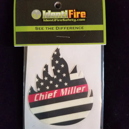 Chief Miller Glow in the Dark Decal (Identifire)