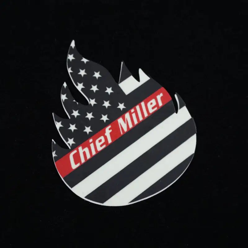 Chief Miller Glow in the Dark Decal (Identifire)