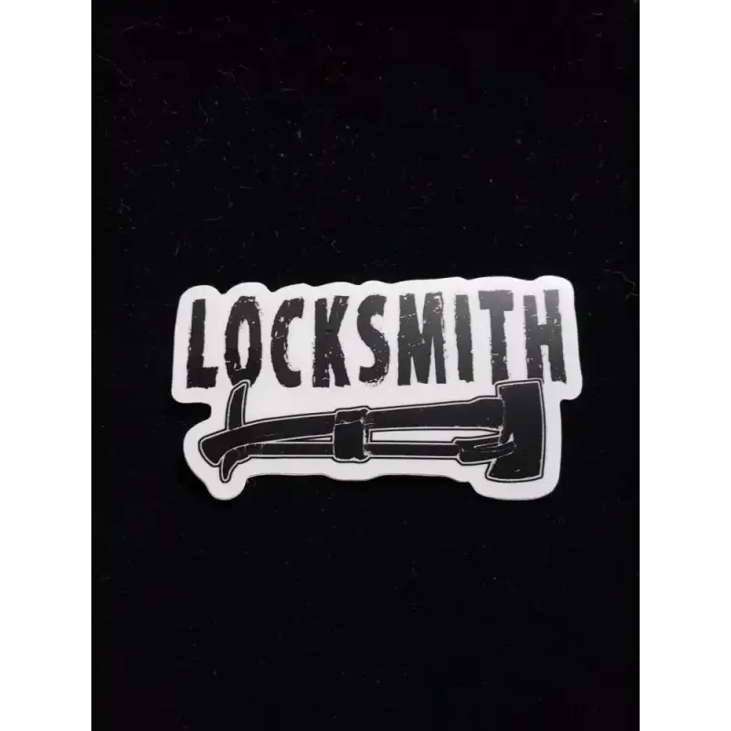 Locksmith - Helmet Decal