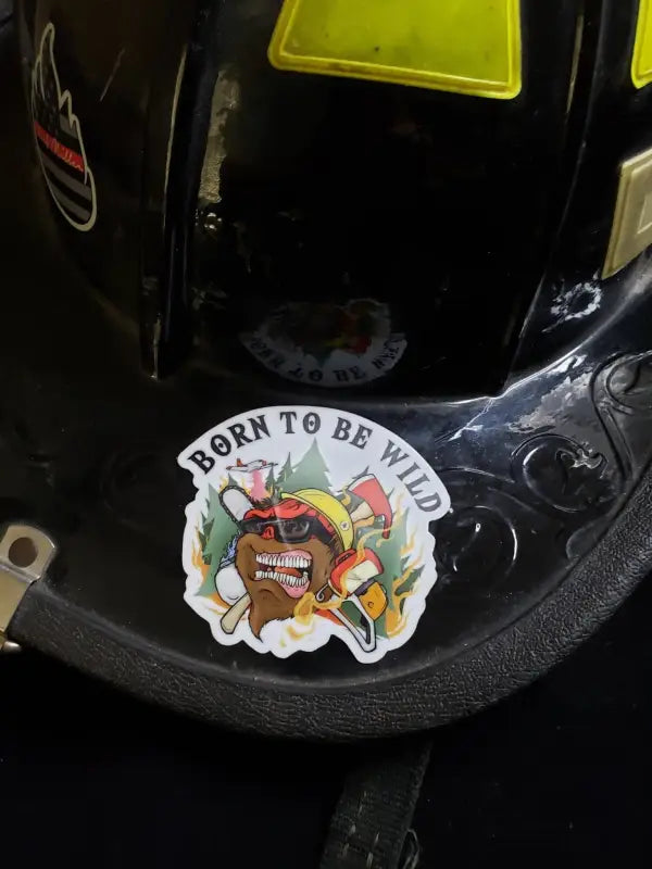 Born To Be Wild - Helmet Decal