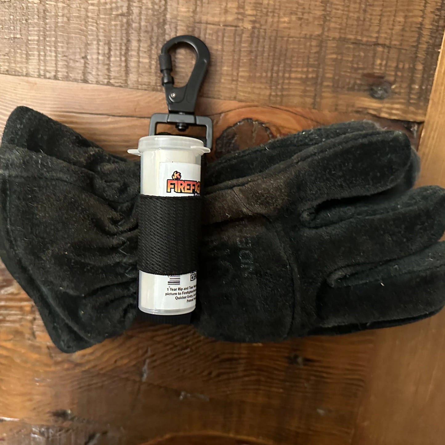Heavy Duty Firefighter Glove Strap With Firefighter Swipe Tool Attachment