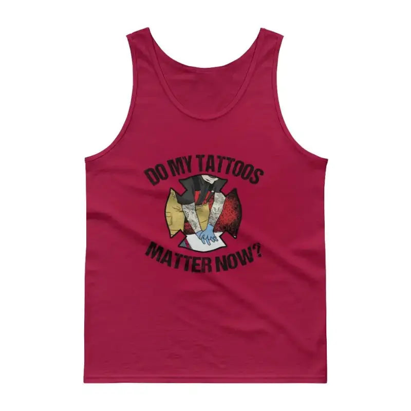 Do my tattoos matter now? - Firefighter Tank
