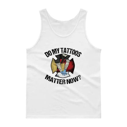 Do my tattoos matter now? - Firefighter Tank