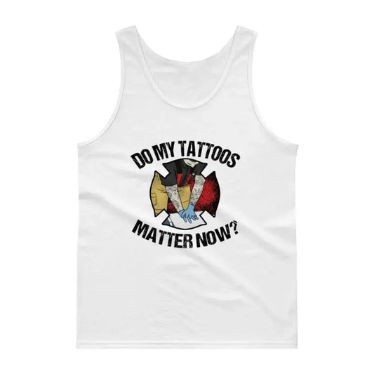 Do my tattoos matter now? - Firefighter Tank
